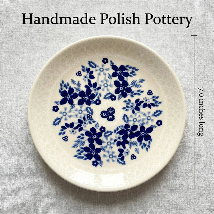 Detail image of Manufaktura Elizabeth Dining Plates & Bowls — Polish Pottery