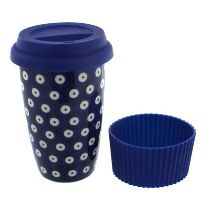 Manufaktura Dots Mug — Polish Pottery