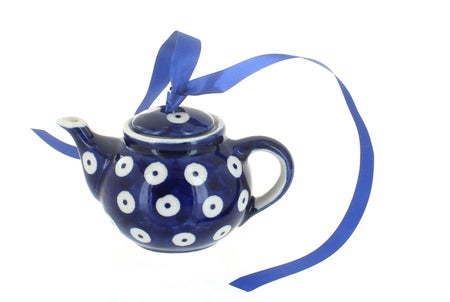 Manufaktura Dots Christmas Ornament — Polish Pottery