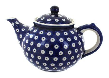 Manufaktura Dots Teapot — Polish Pottery