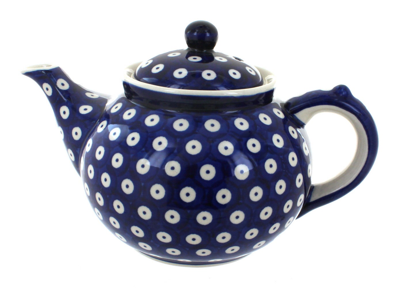 Manufaktura Dots Teapot — Polish Pottery