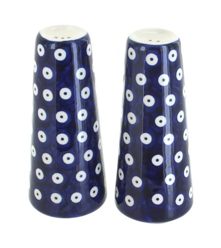 Manufaktura Dots Salt & Pepper Shaker — Polish Pottery