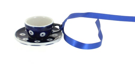 Manufaktura Dots Christmas Ornament — Polish Pottery