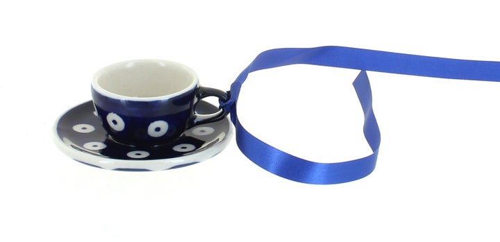 Manufaktura Dots Christmas Ornament — Polish Pottery