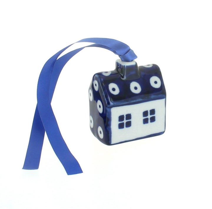 Manufaktura Dots Christmas Ornament — Polish Pottery