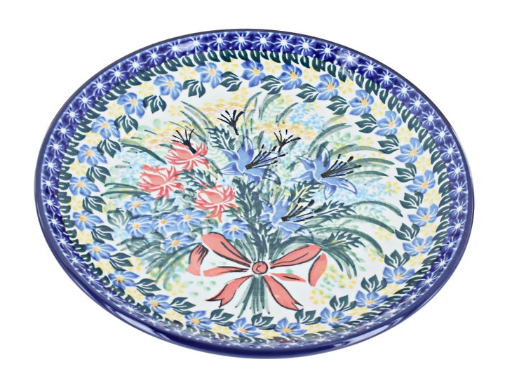 Ceramika Artystyczna Day Lily Bouquet Dining Plates & Bowls — Polish Pottery