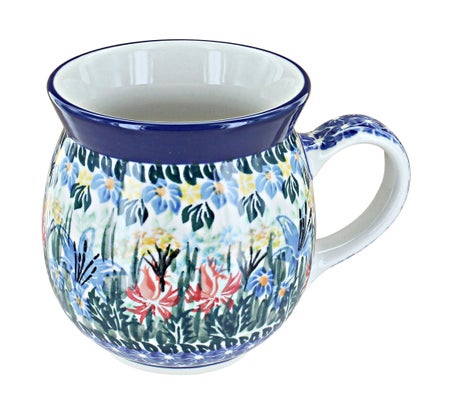 Ceramika Artystyczna Day Lily Bouquet Mug — Polish Pottery