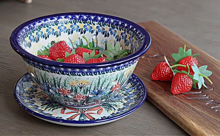 Ceramika Artystyczna Day Lily Bouquet Countertop Accessories — Polish Pottery