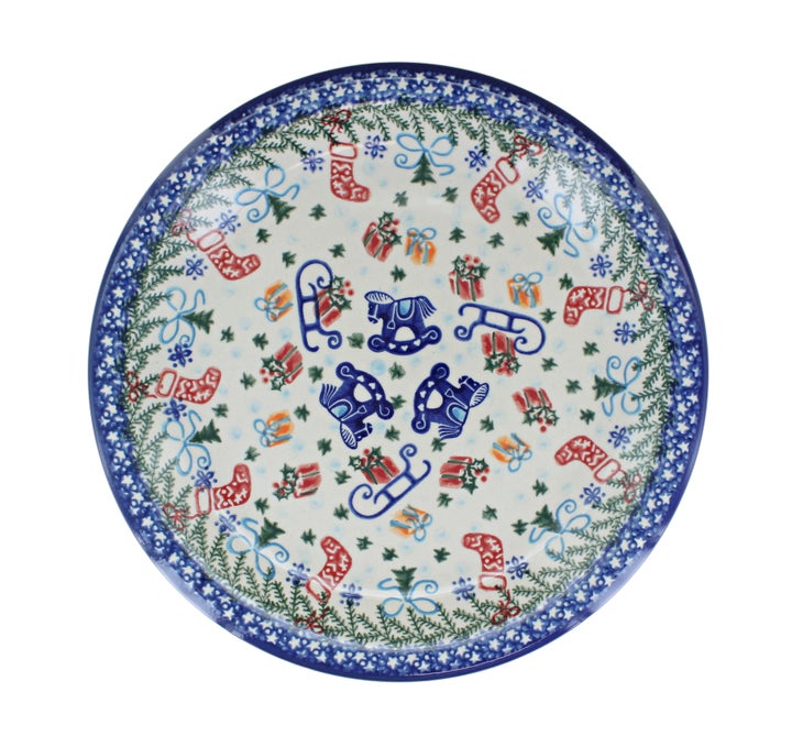 Vena Christmas Bounty Dining Plates & Bowls — Polish Pottery