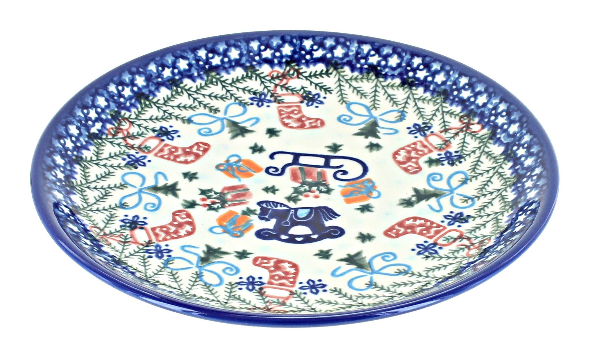 Vena Christmas Bounty Dining Plates & Bowls — Polish Pottery