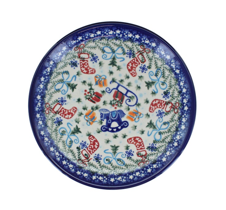 Detail image of Vena Christmas Bounty Dining Plates & Bowls — Polish Pottery