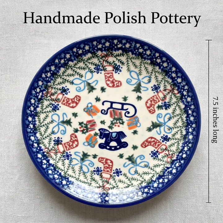 Vena Christmas Bounty Dining Plates & Bowls — Polish Pottery