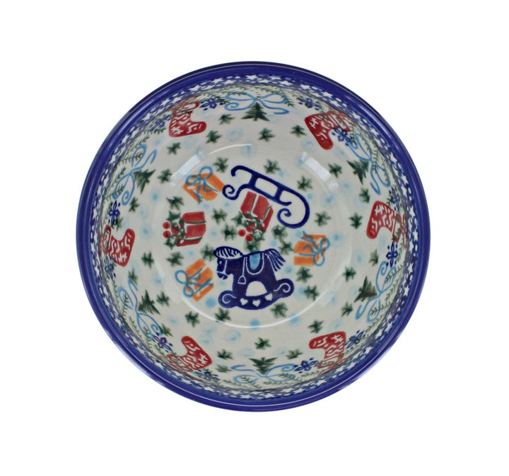 Vena Christmas Bounty Dining Plates & Bowls — Polish Pottery