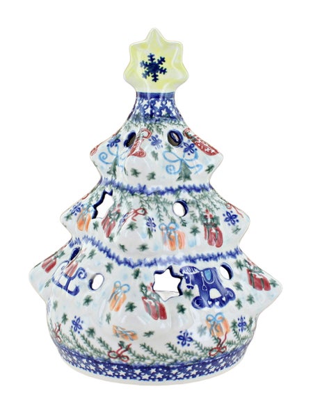 Vena Christmas Bounty Luminary — Polish Pottery