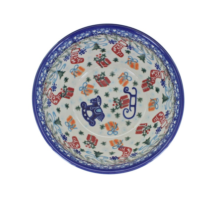 Detail image of Vena Christmas Bounty Dining Plates & Bowls — Polish Pottery