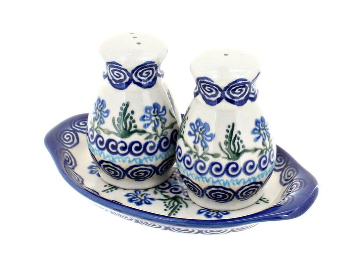 Vena Charleston Salt & Pepper Shaker — Polish Pottery