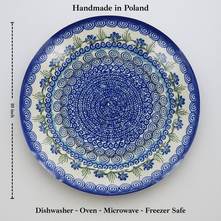 Detail image of Vena Charleston Dining Plates & Bowls — Polish Pottery