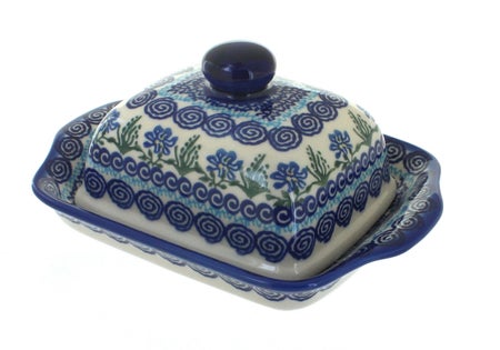 Vena Charleston Butter Dish — Polish Pottery