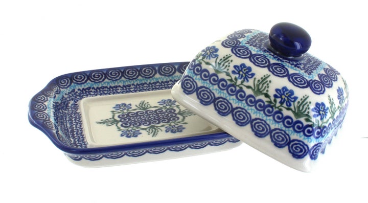 Vena Charleston Butter Dish — Polish Pottery
