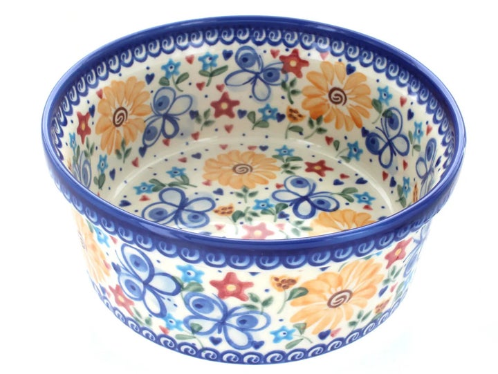 Vena Butterfly Medium Bakeware — Polish Pottery