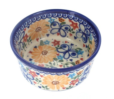 Vena Butterfly Medium Serving Piece — Polish Pottery