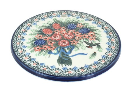 Ceramika Artystyczna Blush Bouquet Countertop Accessories — Polish Pottery