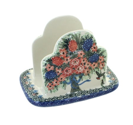 Ceramika Artystyczna Blush Bouquet Dining Accessories — Polish Pottery