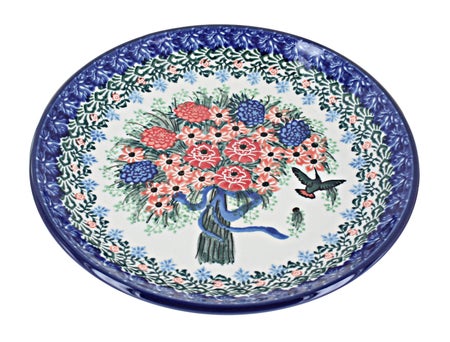 Ceramika Artystyczna Blush Bouquet Dining Plates & Bowls — Polish Pottery