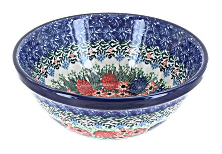 Ceramika Artystyczna Blush Bouquet Dining Plates & Bowls — Polish Pottery