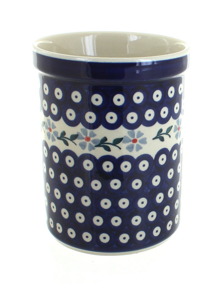 Manufaktura Blue Violet Counter Storage — Polish Pottery