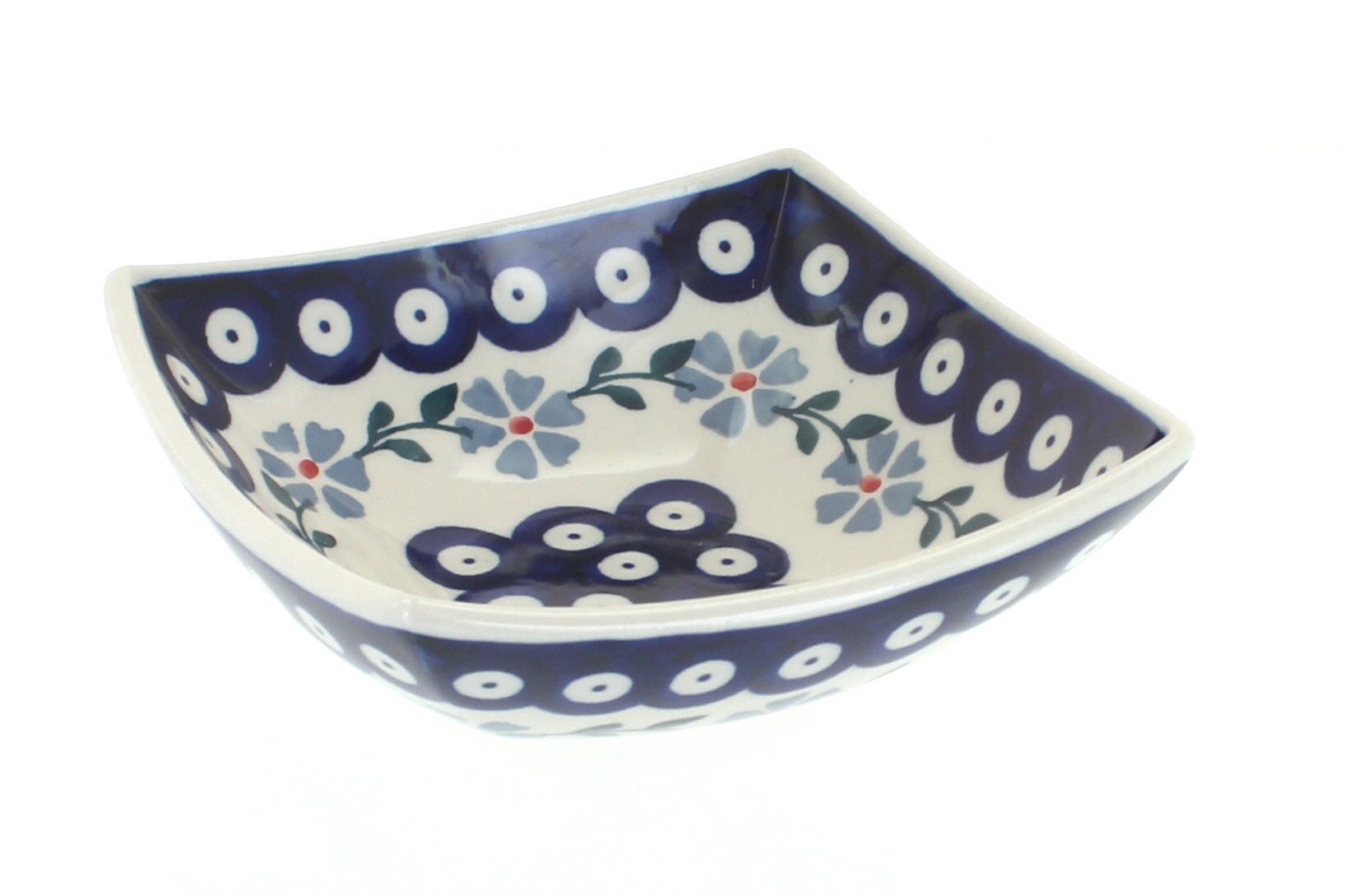Manufaktura Blue Violet Petite Bowl/Dish — Polish Pottery