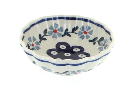 Manufaktura Blue Violet Petite Bowl/Dish — Polish Pottery