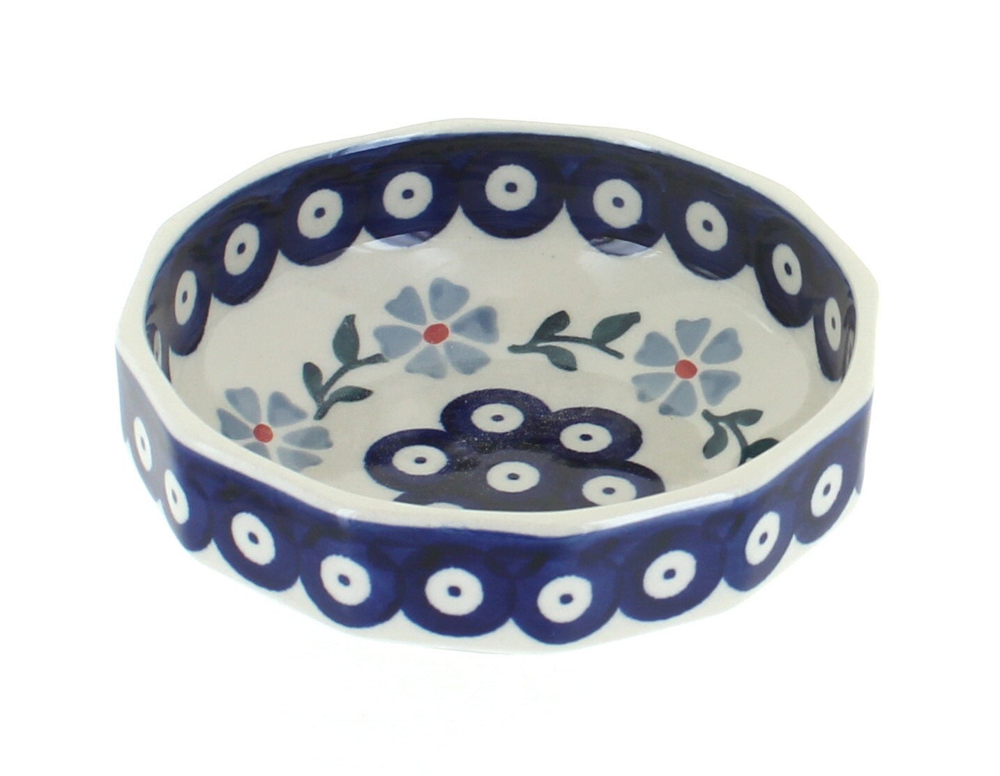 Manufaktura Blue Violet Petite Bowl/Dish — Polish Pottery