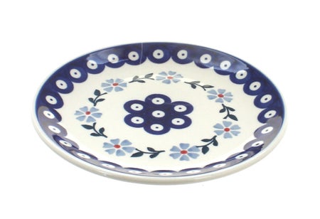 Manufaktura Blue Violet Dining Plates & Bowls — Polish Pottery