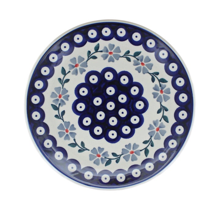 Manufaktura Blue Violet Dining Plates & Bowls — Polish Pottery