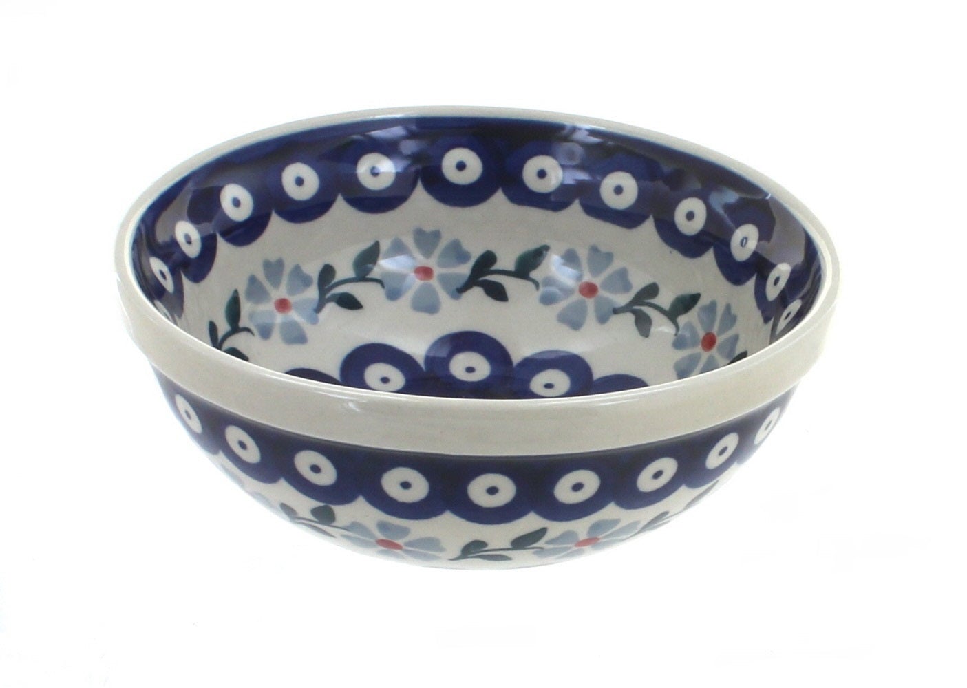 Manufaktura Blue Violet Dining Plates & Bowls — Polish Pottery