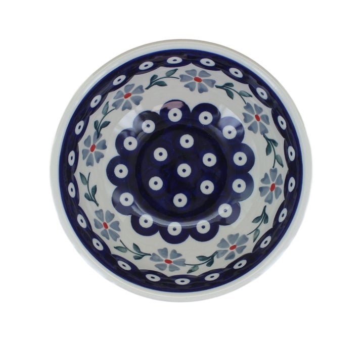 Manufaktura Blue Violet Dining Plates & Bowls — Polish Pottery