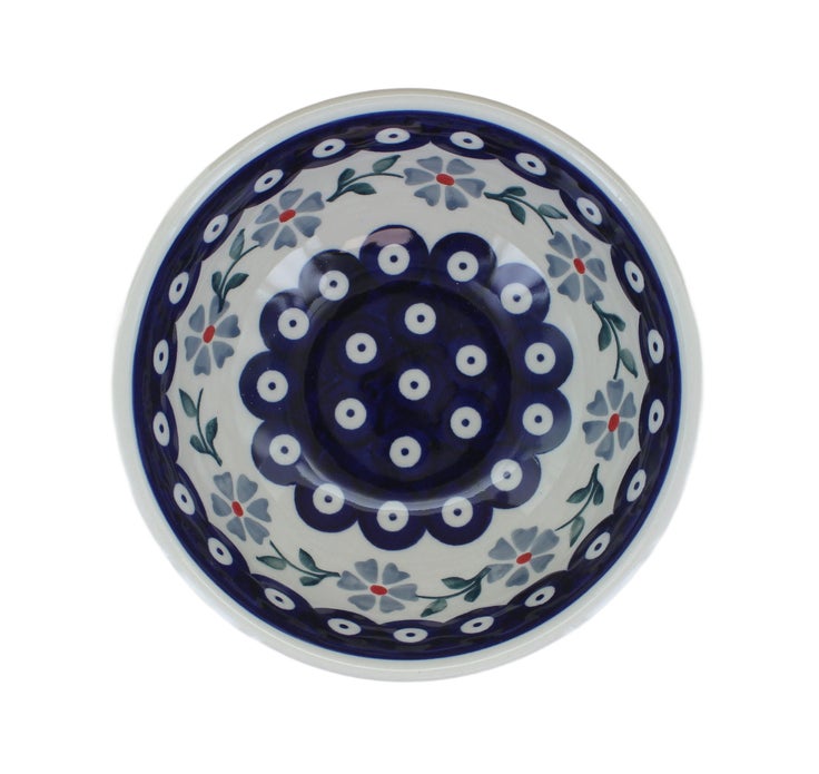 Detail image of Manufaktura Blue Violet Dining Plates & Bowls — Polish Pottery