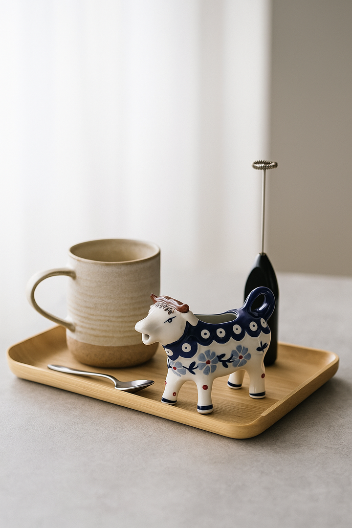 Manufaktura Blue Violet Coffee & Tea Accessories — Polish Pottery