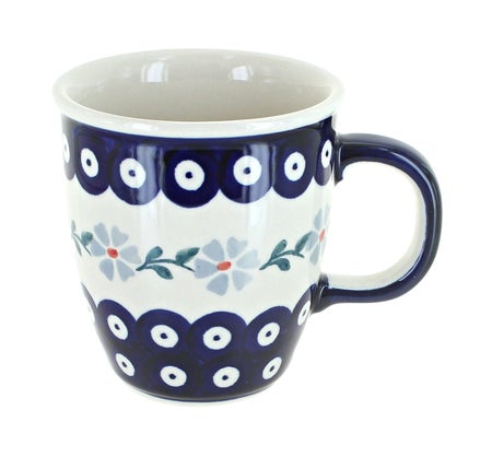 Manufaktura Blue Violet Mug — Polish Pottery