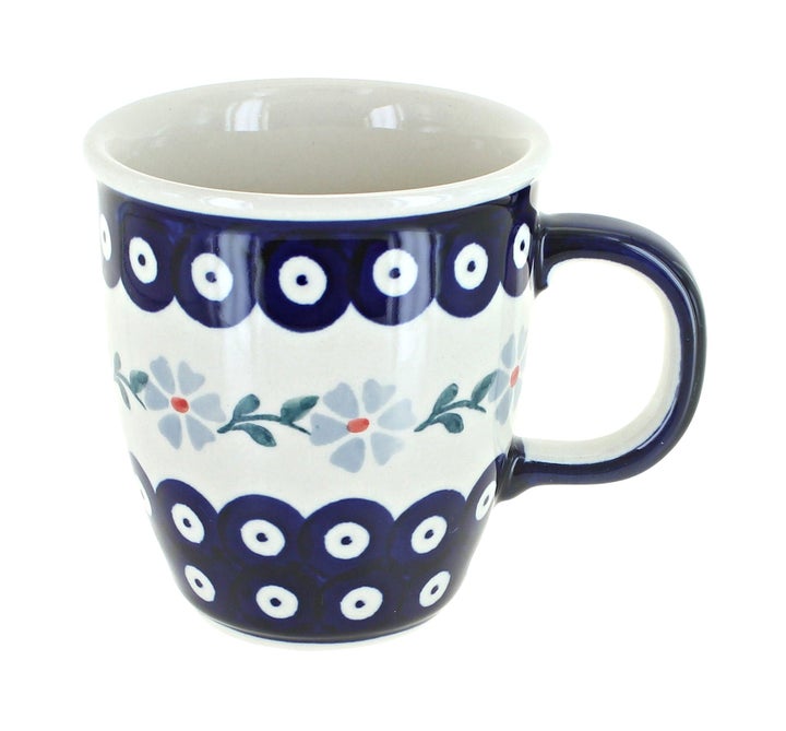 Manufaktura Blue Violet Mug — Polish Pottery