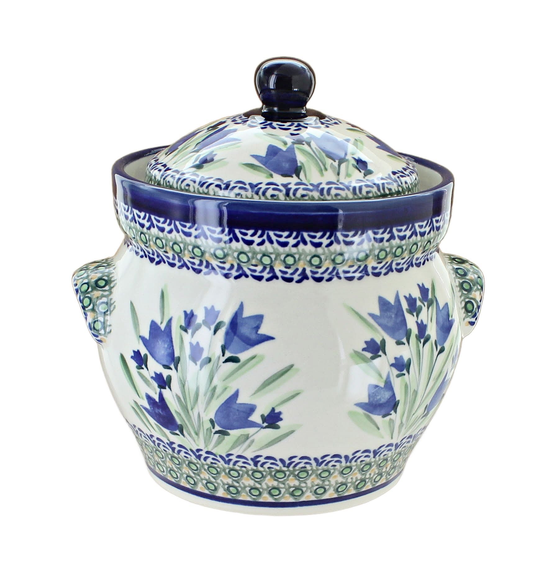 Zaklady Blue Tulip Counter Storage — Polish Pottery