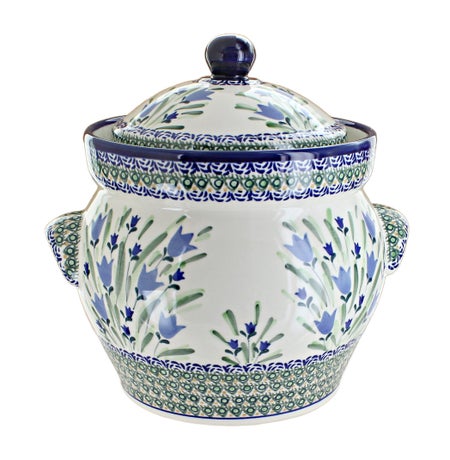 Zaklady Blue Tulip Counter Storage — Polish Pottery