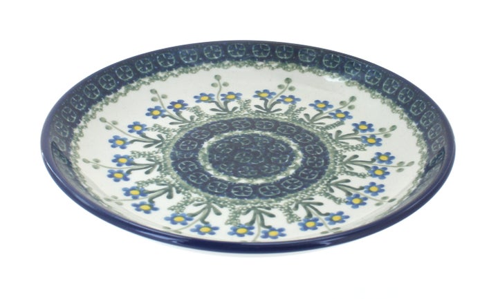 Ceramika Artystyczna Blue Posy Dining Plates & Bowls — Polish Pottery