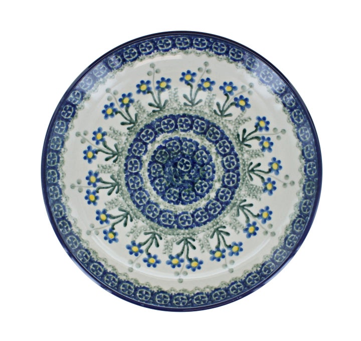Ceramika Artystyczna Blue Posy Dining Plates & Bowls — Polish Pottery