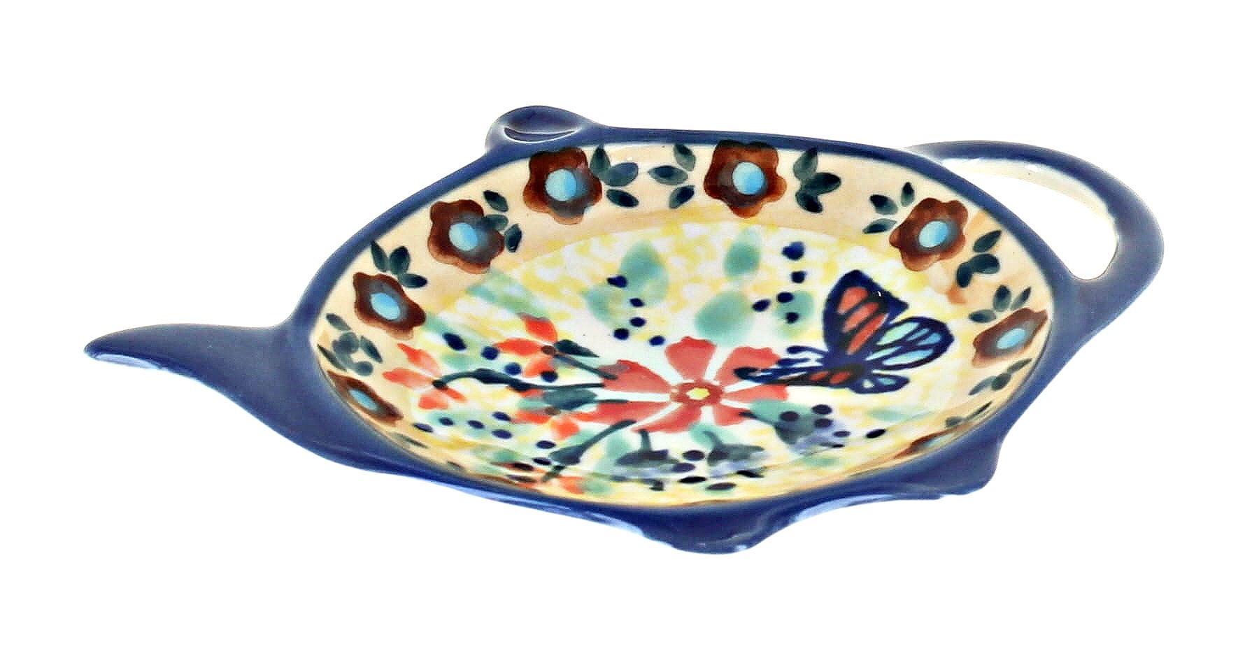 Manufaktura Blue Butterfly Coffee & Tea Accessories — Polish Pottery