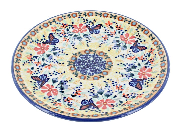 Manufaktura Blue Butterfly Dining Plates & Bowls — Polish Pottery