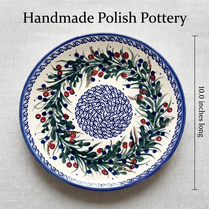 WR Unikat Berry Dining Plates & Bowls — Polish Pottery