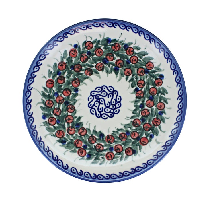 Detail image of WR Unikat Berry Dining Plates & Bowls — Polish Pottery