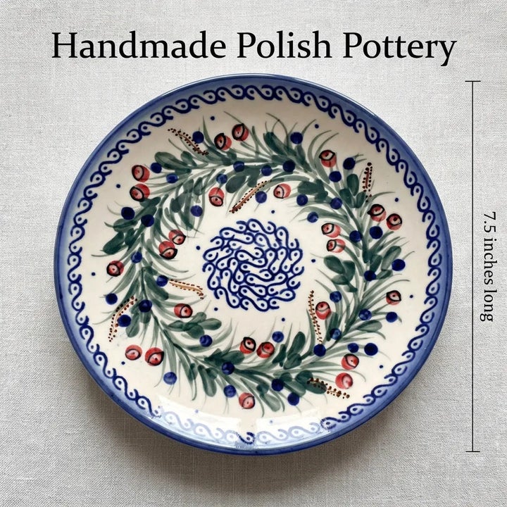 WR Unikat Berry Dining Plates & Bowls — Polish Pottery